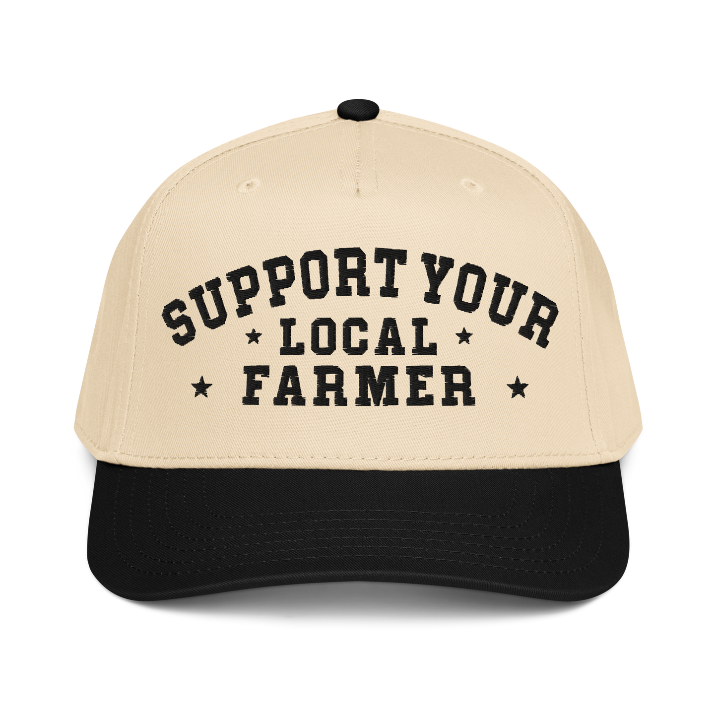 SUPPORT YOUR LOCAL FARMER TRUCKER 5 PANNEL HAT