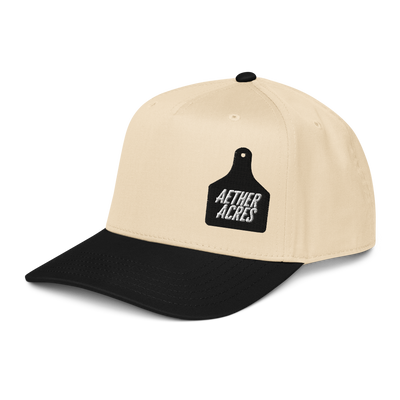CUSTOM CATTLE TAG FARM TRUCKER 5 PANNEL HAT