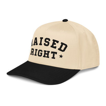 RAISED RIGHT TRUCKER 5 PANNEL HAT