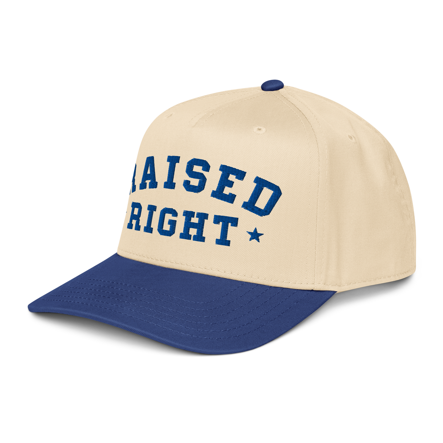 RAISED RIGHT TRUCKER 5 PANNEL HAT