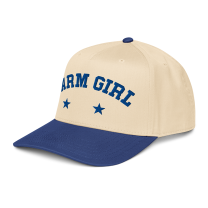 FARM GIRL TRUCKER 5 PANNEL HAT