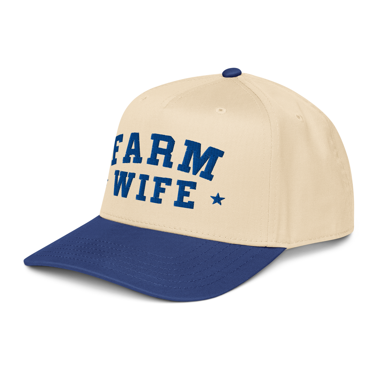FARM WIFE TRUCKER 5 PANNEL HAT