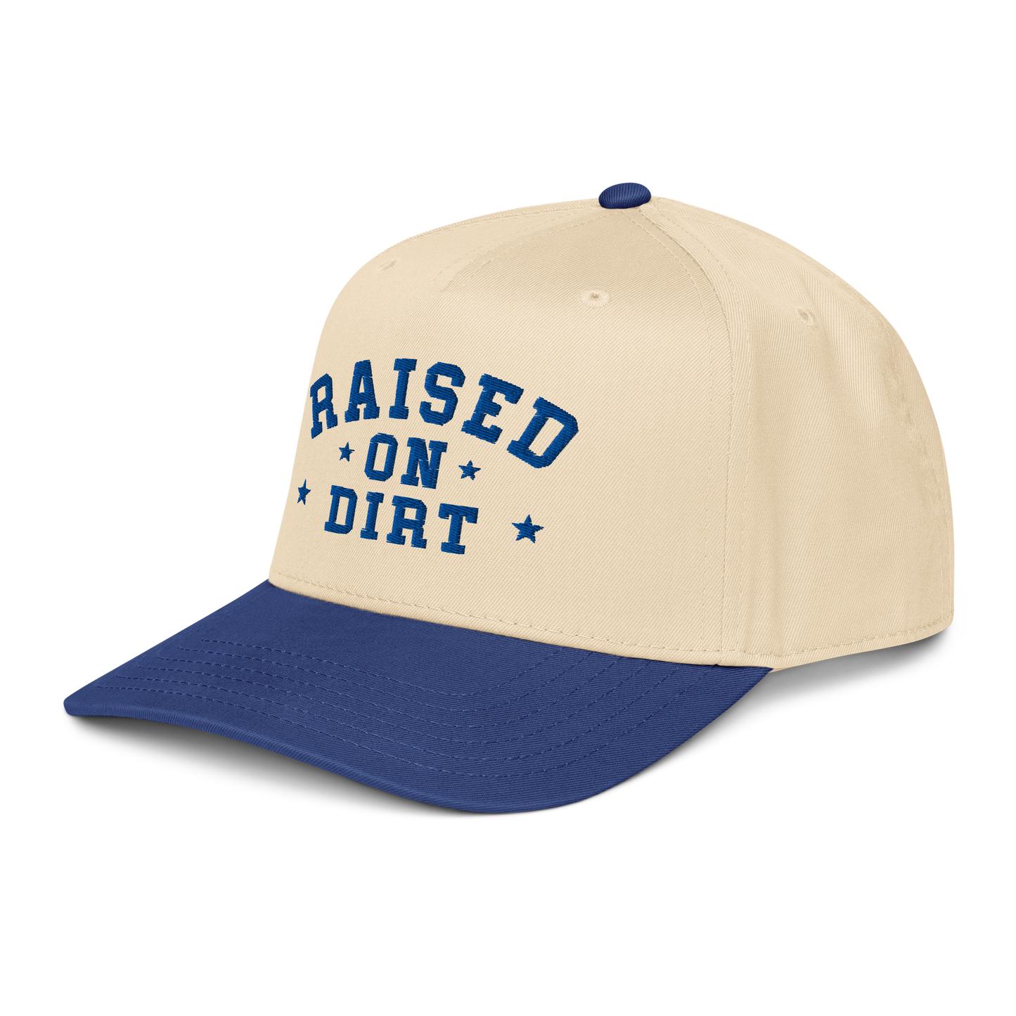 RAISED ON DIRT TRUCKER 5 PANNEL HAT