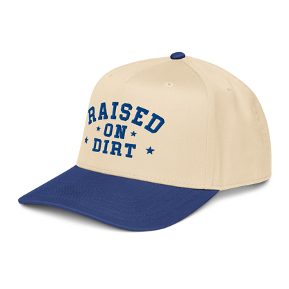 RAISED ON DIRT TRUCKER 5 PANNEL HAT