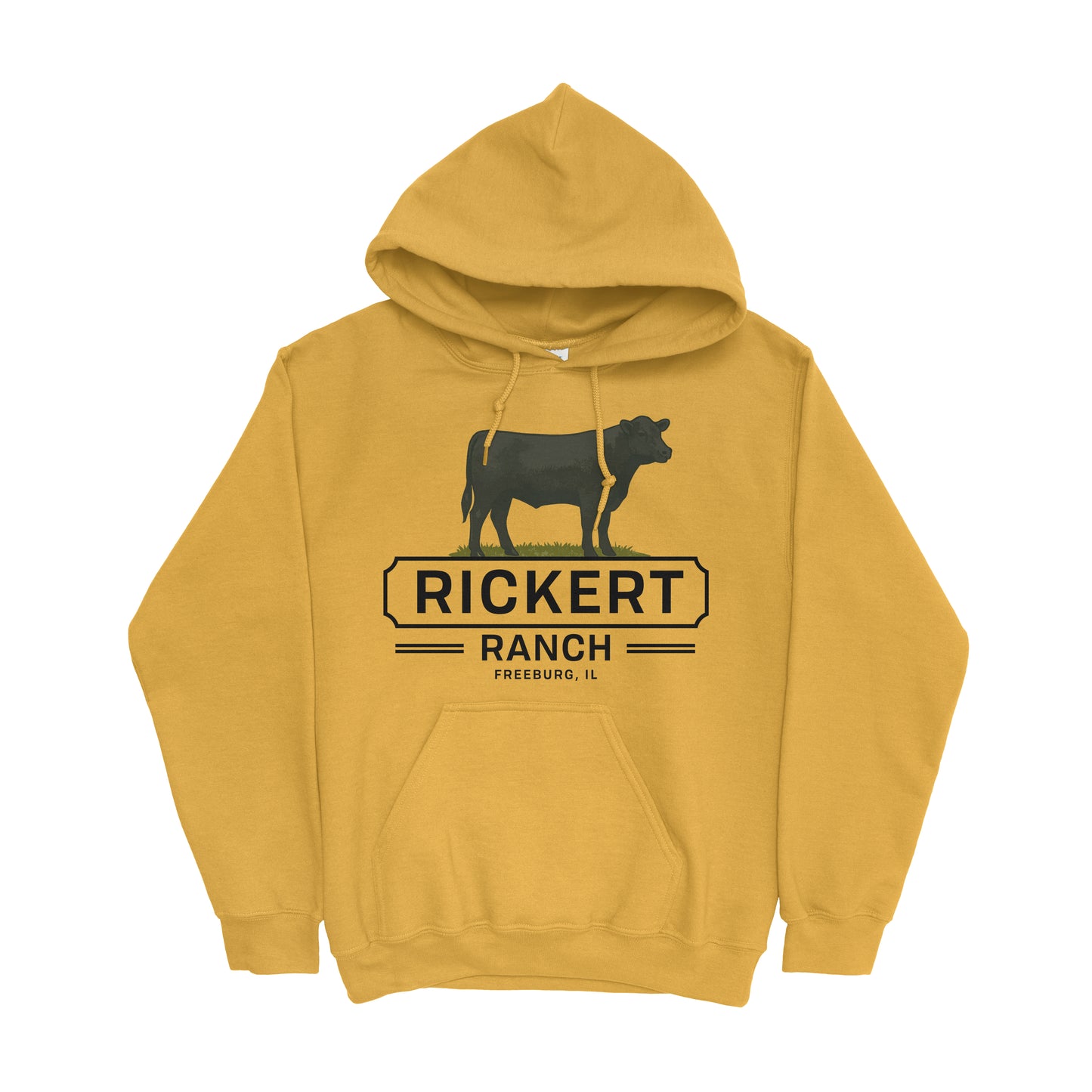 ANGUS CATTLE FARM CUSTOM HOODIE A4