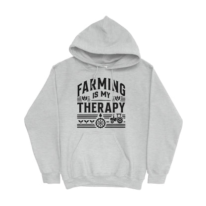 FARMING IS MY THERAPY HOODIE