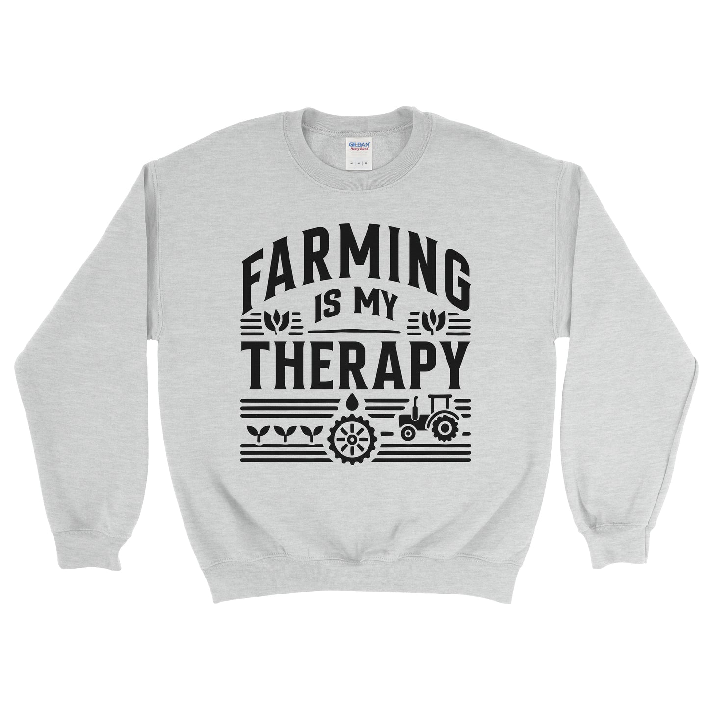 FARMING IS MY THERAPY SWEATSHIRT