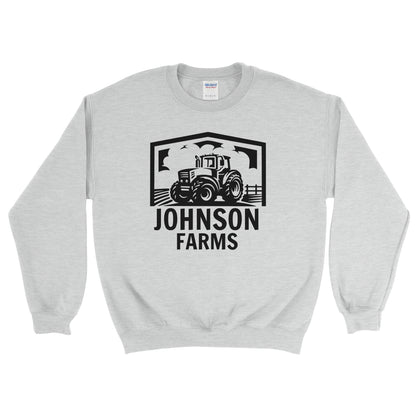 CUSTOM FARM TRACTOR SWEATSHIRT F4