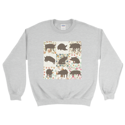 PIG PATTERN SWEATSHIRT