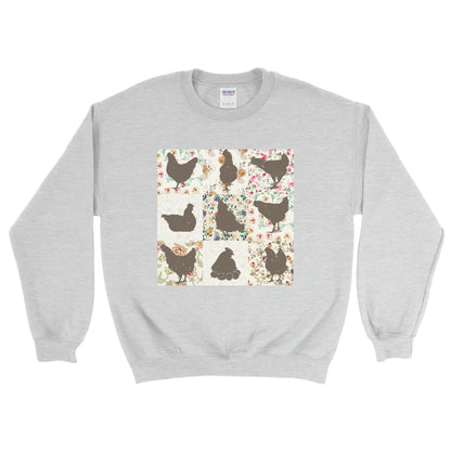 CHICKEN PATTERN SWEATSHIRT