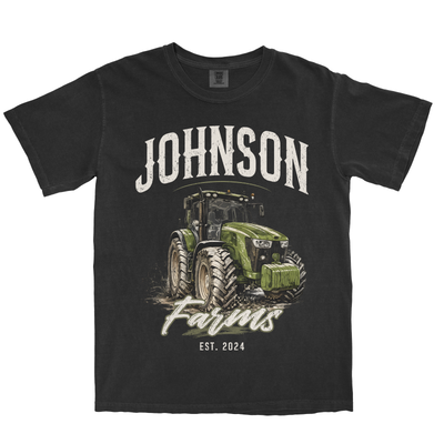 CUSTOM FARM TRACTOR SHIRT F6