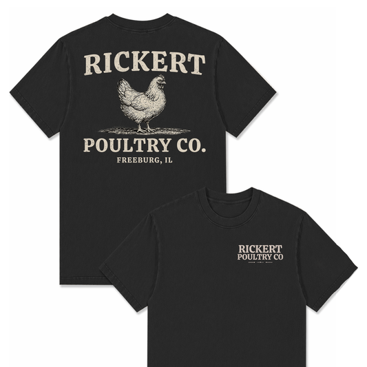 POULTRY FARM CUSTOM SHIRT BACK PRINT P18