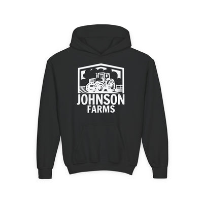 CUSTOM FARM TRACTOR YOUTH HOODIE F4