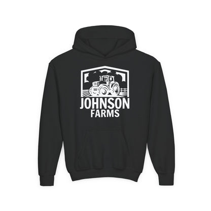CUSTOM FARM TRACTOR YOUTH HOODIE F4