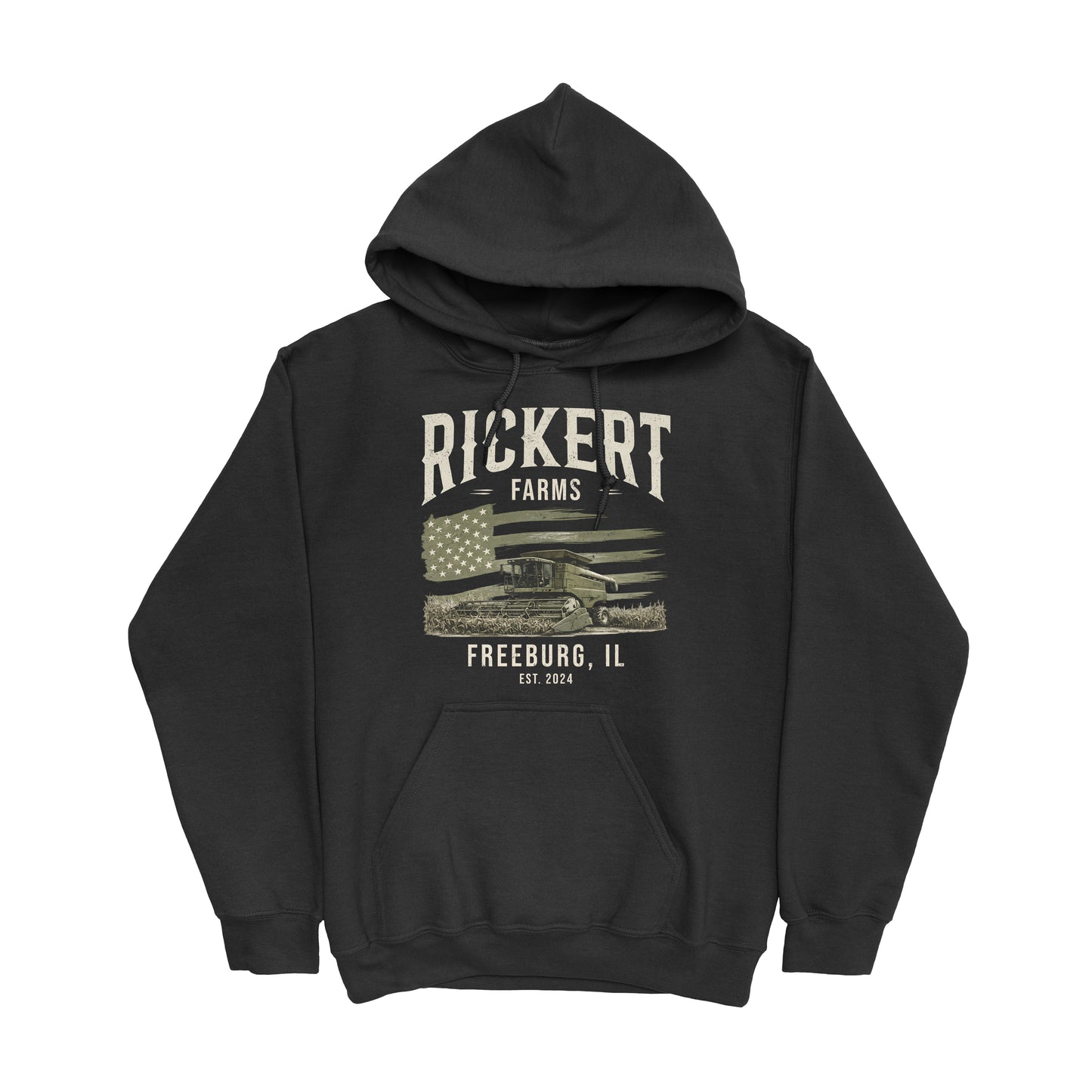 CUSTOM FARM TRACTOR HOODIE F8