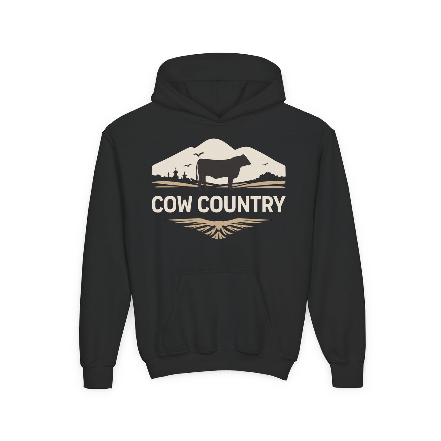 COW COUNTRY YOUTH HOODIE