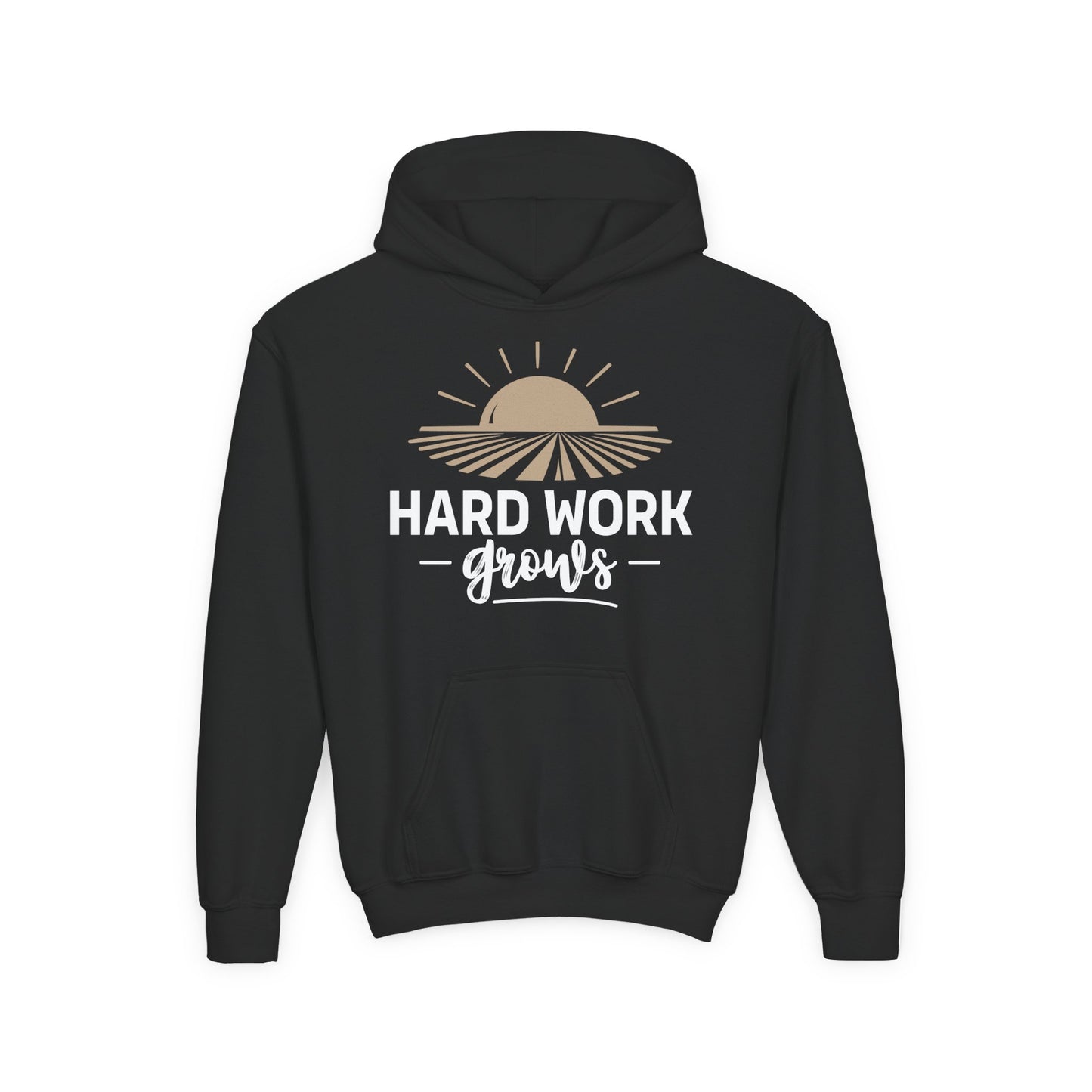 HARD WORK GROWS YOUTH HOODIE