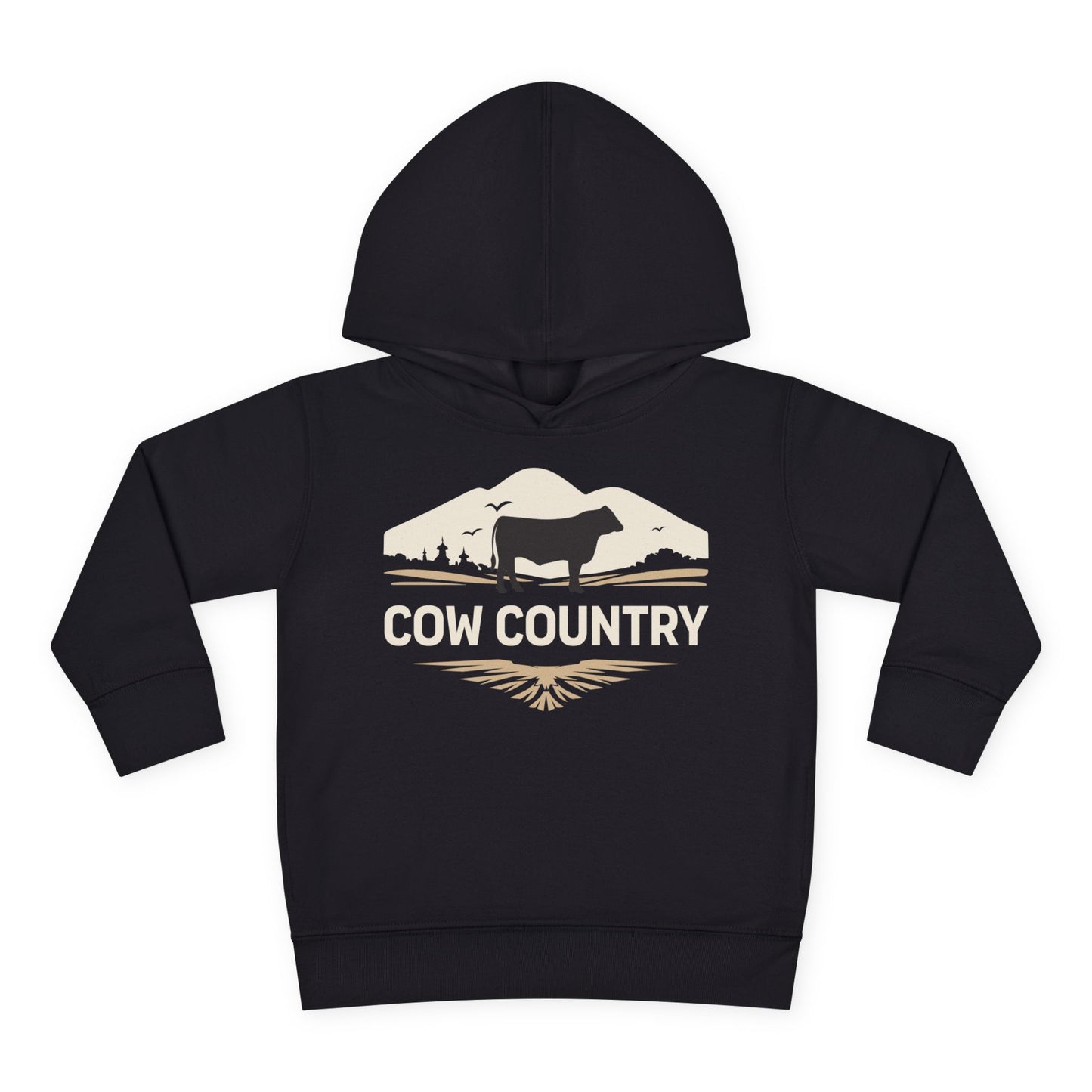 COW COUNTRY TODDLER HOODIE