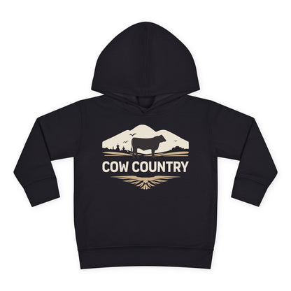 COW COUNTRY TODDLER HOODIE