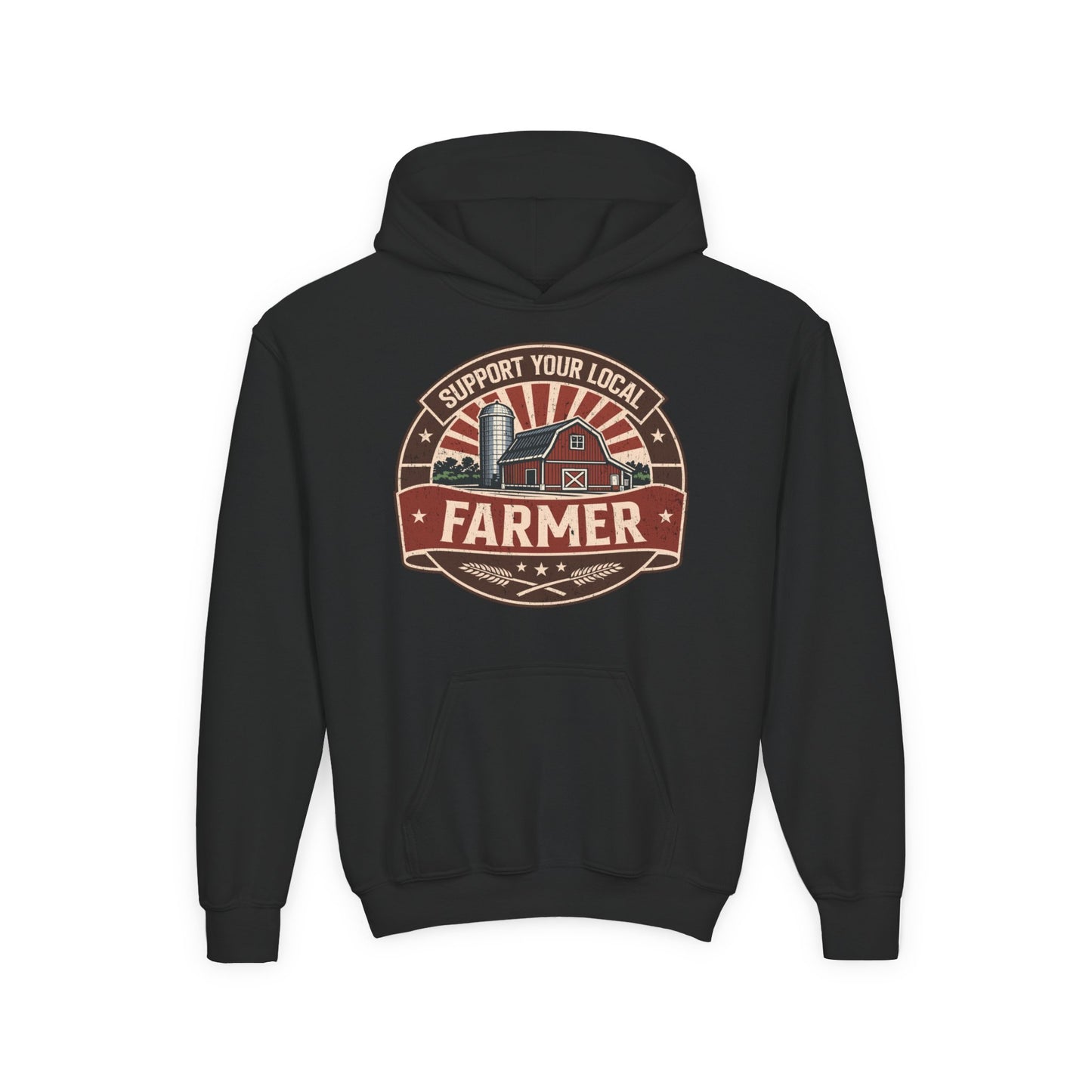 SUPPORT YOUR LOCAL FARMERS YOUTH HOODIE