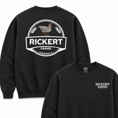 POULTY FARM CUSTOM SWEATSHIRT BACK PRINT P2