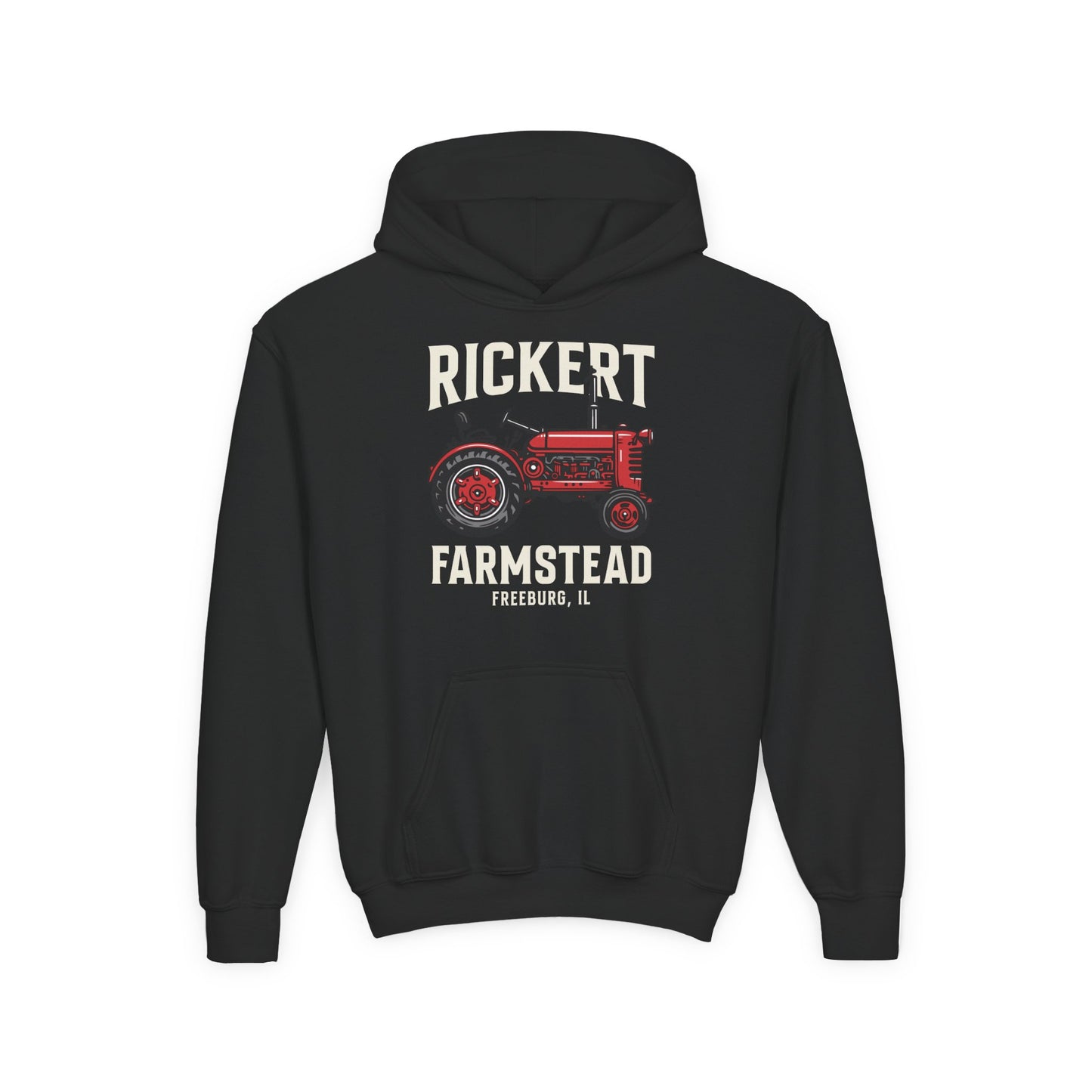 CUSTOM FARM TRACTOR YOUTH HOODIE F7