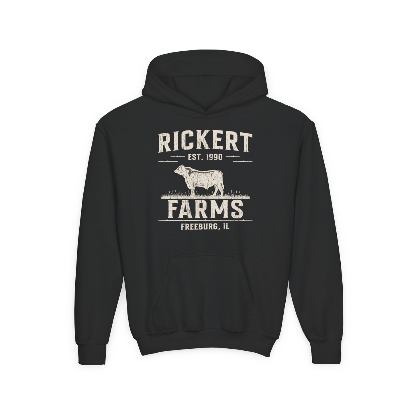 CATTLE FARM CUSTOM YOUTH HOODIE C17