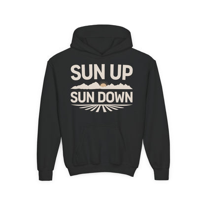SUN UP SUN DOWN YOUTH HOODIE