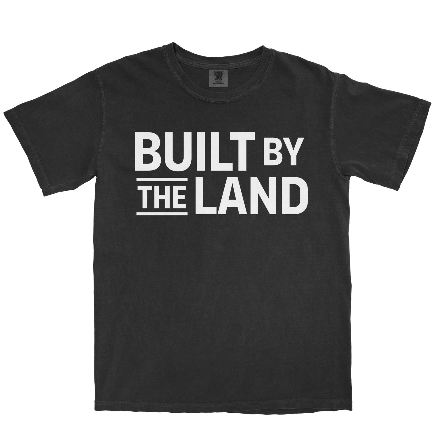 BUILT BY THE LAND SHIRT