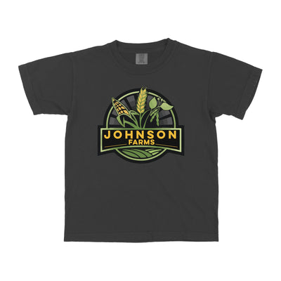 CORN WHEAT SOYBEANS FARM CUSTOM YOUTH SHIRT W1