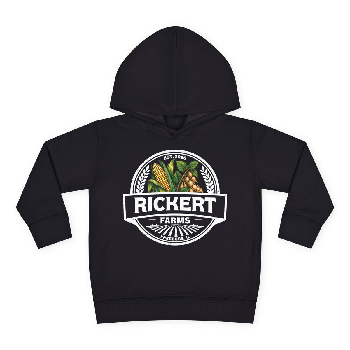 CORN SOYBEAN FARM CUSTOM TODDLER HOODIE Y2