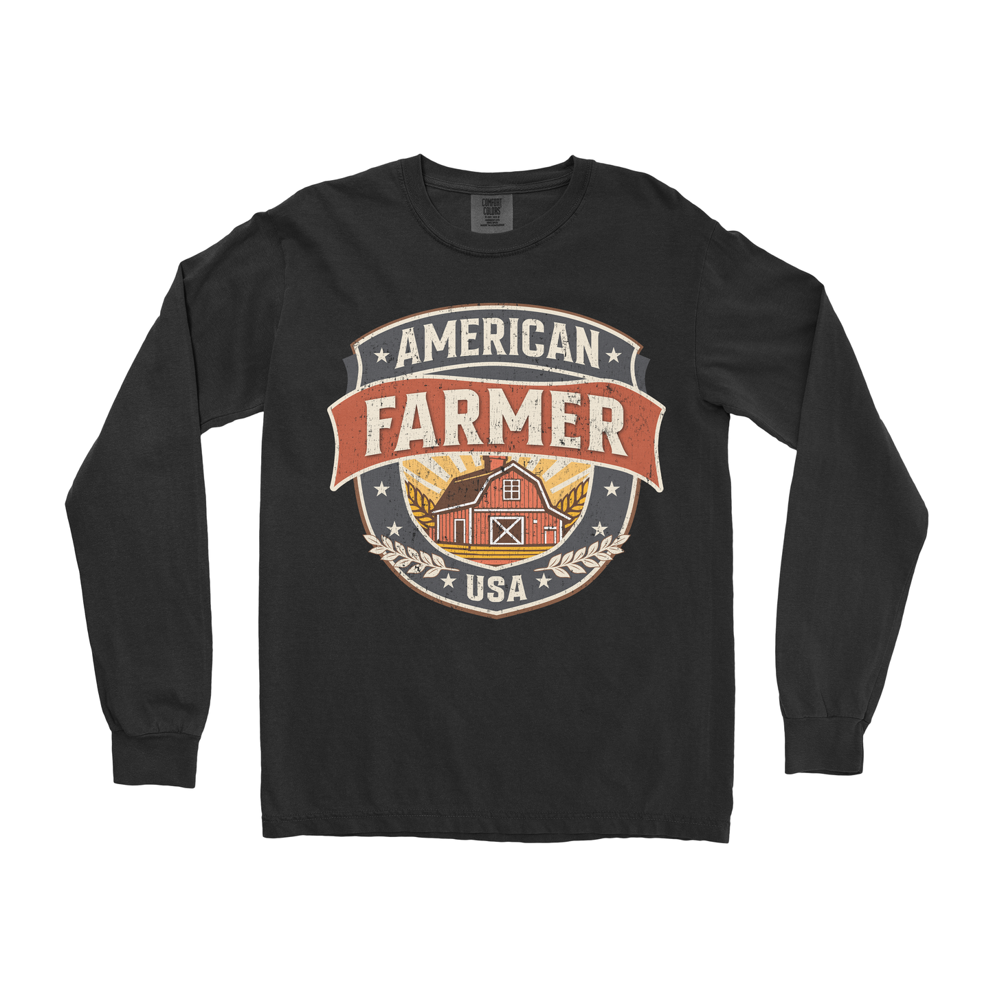 AMERICAN FARMER USA LONG SLEEVE SHIRT