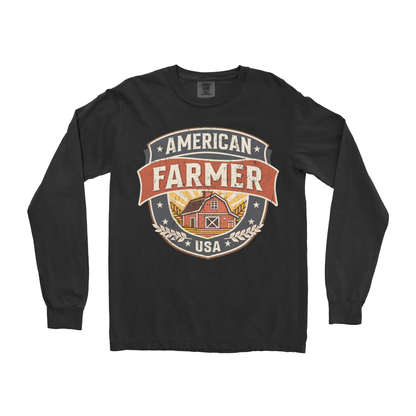 AMERICAN FARMER USA LONG SLEEVE SHIRT
