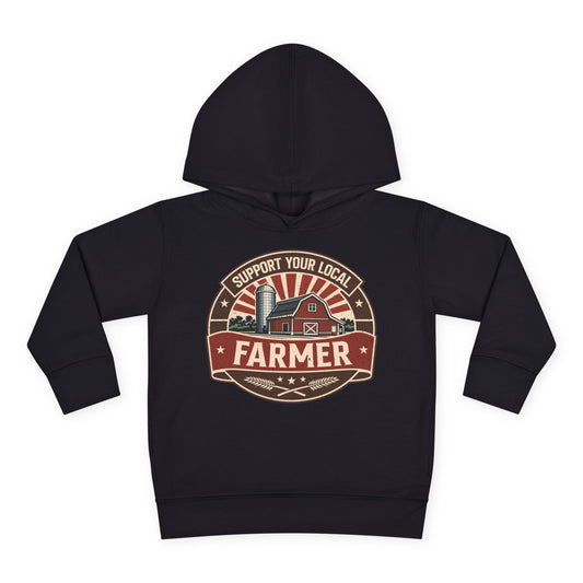 SUPPORT YOUR LOCAL FARMERS TODDLER HOODIE