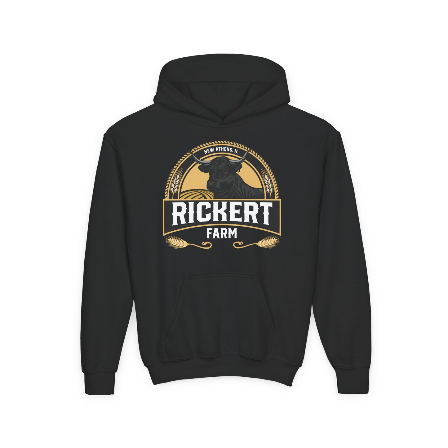 ANGUS FARM CUSTOM YOUTH HOODIE A3