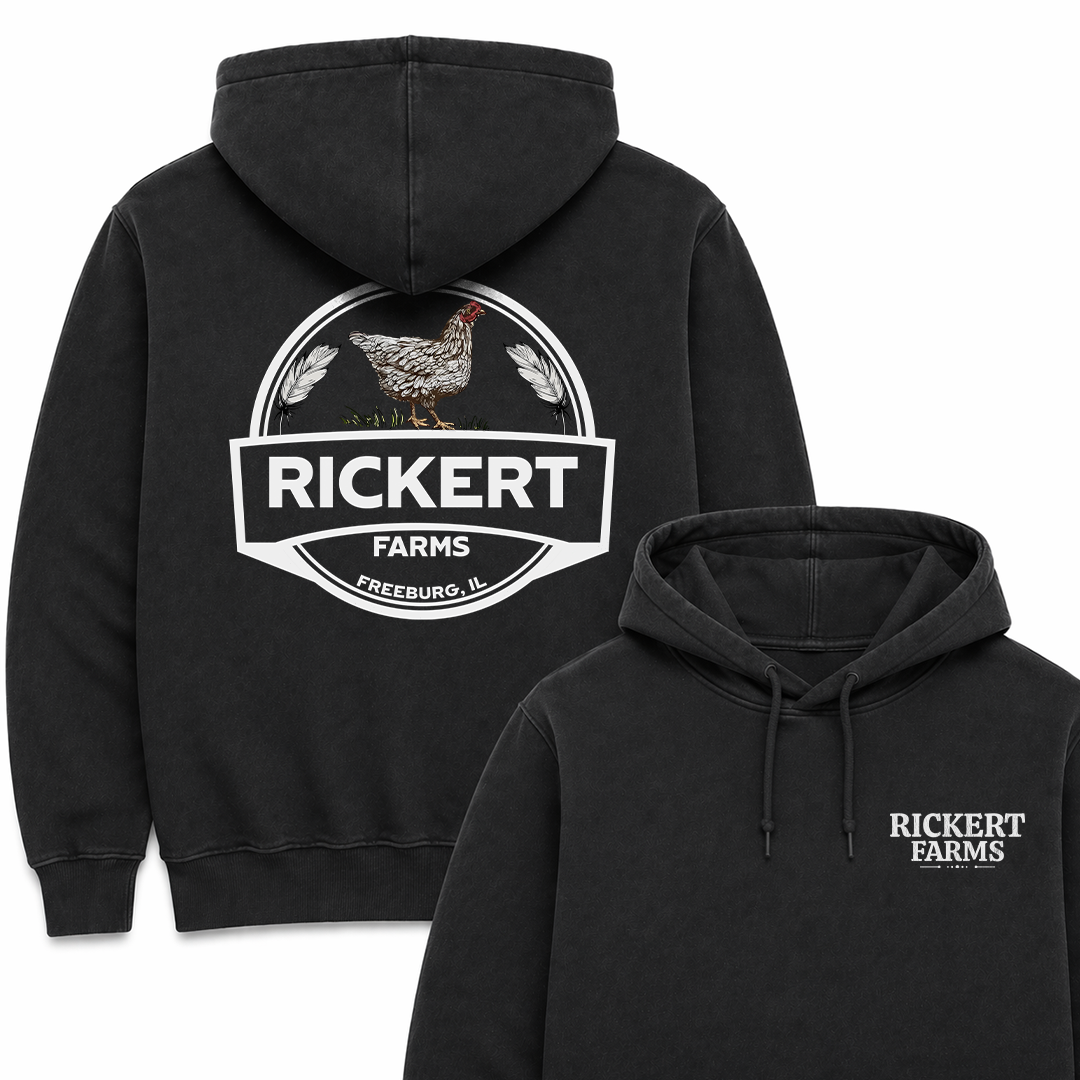 POULTY FARM CUSTOM HOODIE BACK PRINT P2