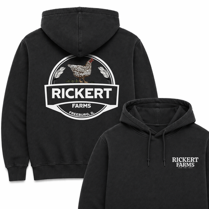 POULTY FARM CUSTOM HOODIE BACK PRINT P2