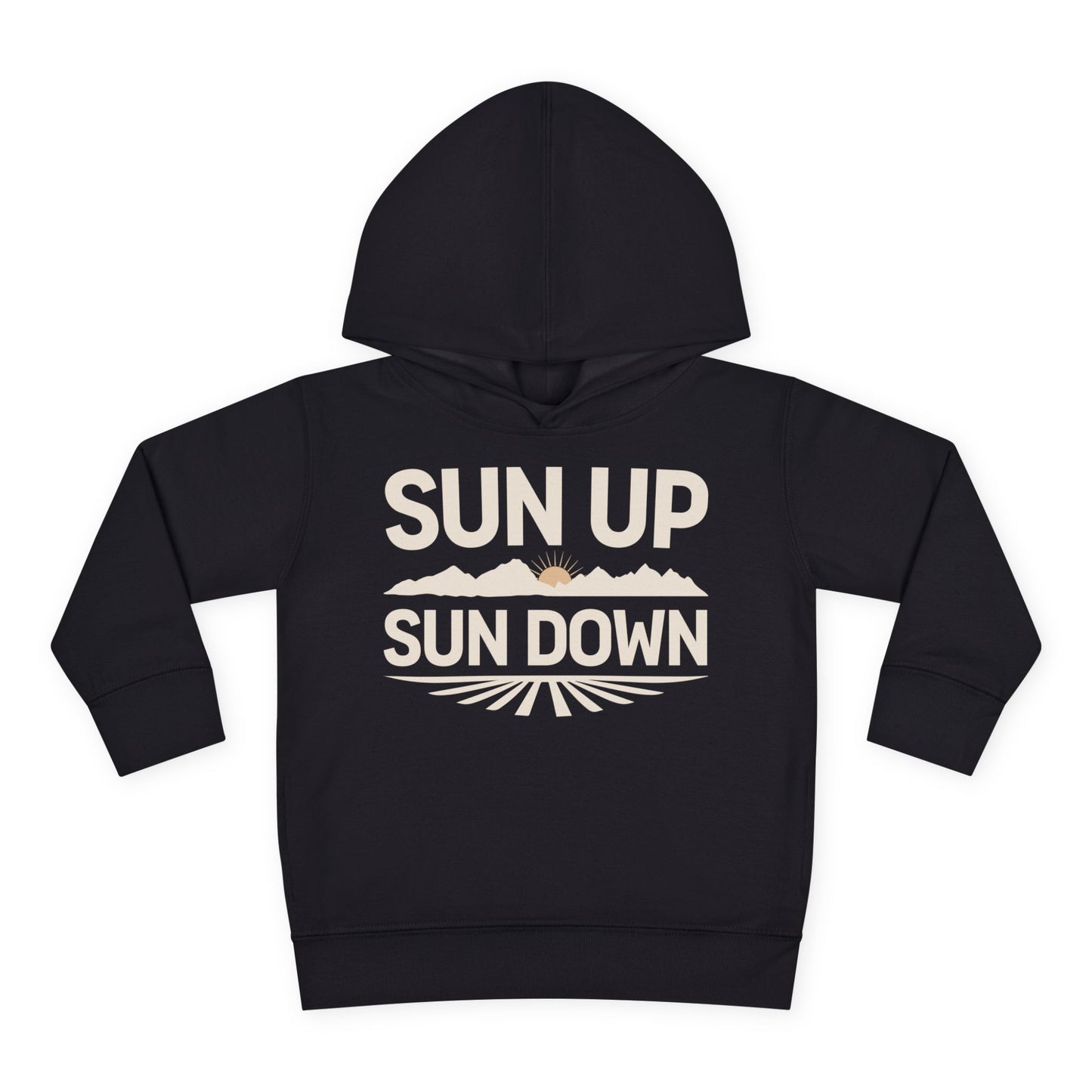 SUN UP SUN DOWN TODDLER HOODIE