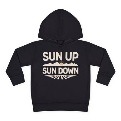 SUN UP SUN DOWN TODDLER HOODIE