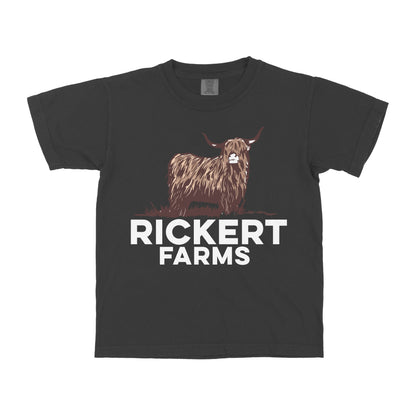 HIGHLAND CATTLE FARM CUSTOM YOUTH SHIRT L1