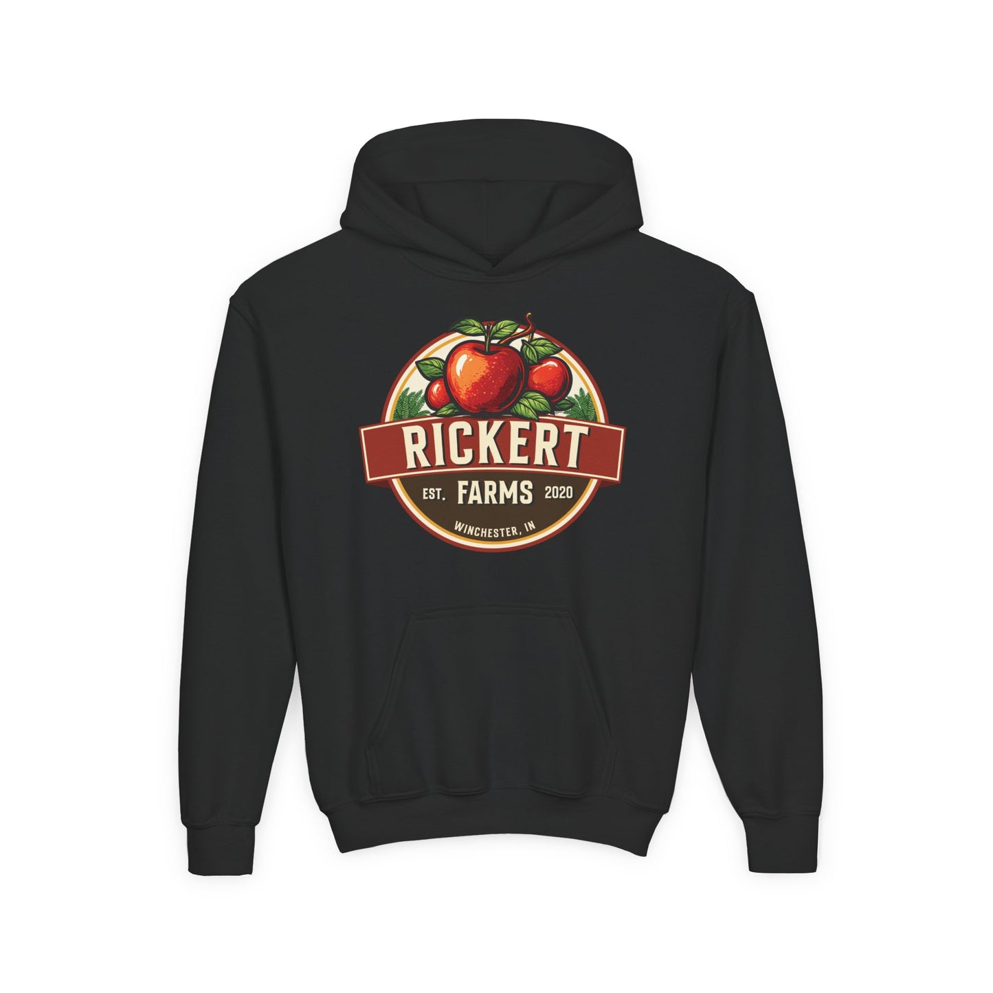 APPLE FARM CUSTOM YOUTH HOODIE K8
