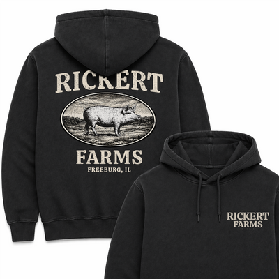 PIG FARM CUSTOM HOODIE BACK PRINT B5