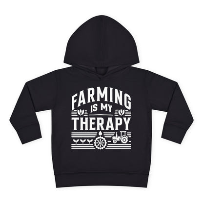 FARMING IS MY THERAPY TODDLER HOODIE