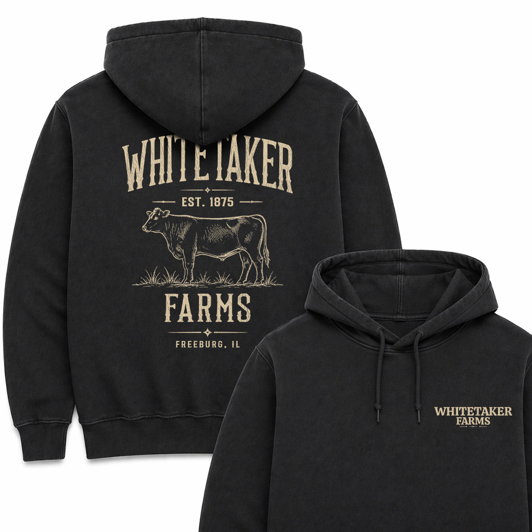 CATTLE FARM CUSTOM HOODIE BACK PRINT C20