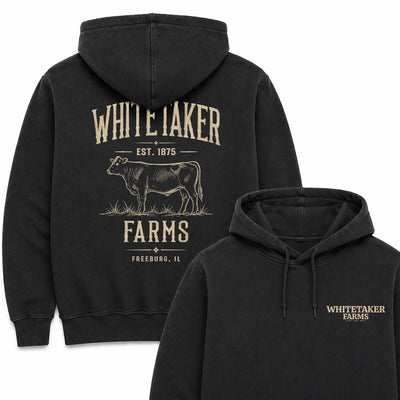 CATTLE FARM CUSTOM HOODIE BACK PRINT C20
