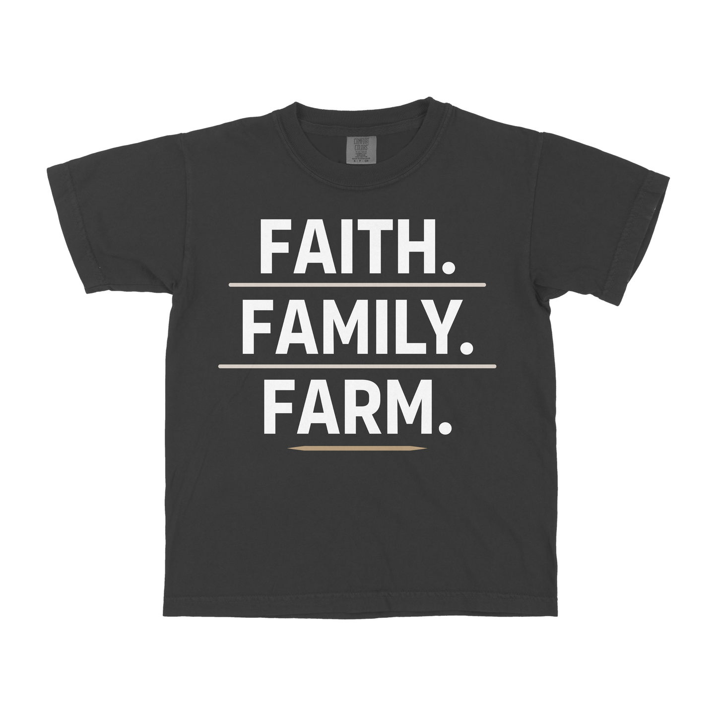 FAITH. FAMILY. FARM. YOUTH SHIRT