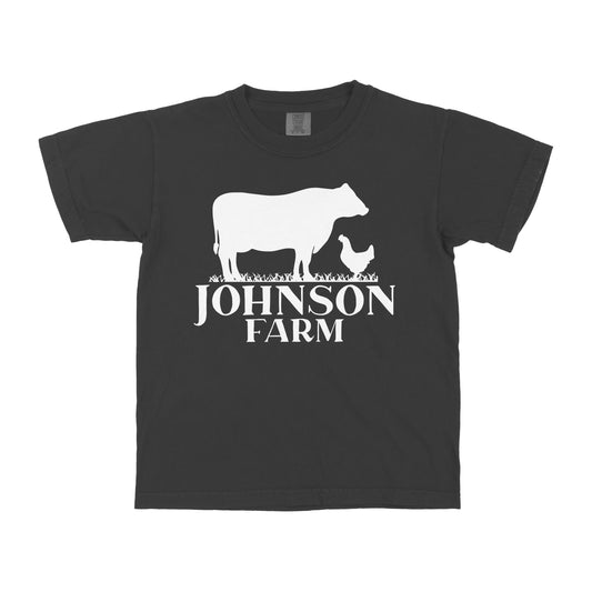 LIVESTOCK FARM CUSTOM YOUTH SHIRT V4