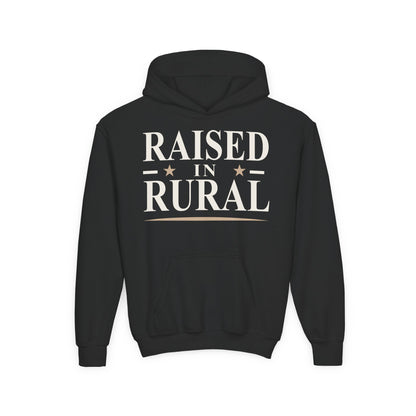 RAISED IN RURAL YOUTH HOODIE