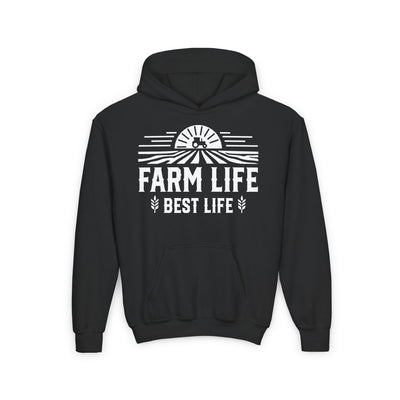 FARM LIFE BEST LIFE YOUTH HOODIE