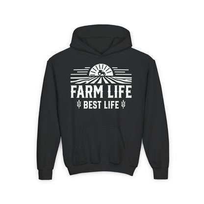 FARM LIFE BEST LIFE YOUTH HOODIE